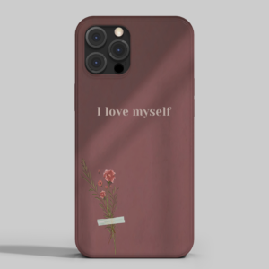 غطاء جوال - i love myself