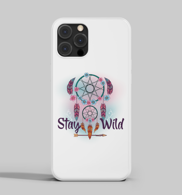 غطاء جوال دريم قاتشر - stay wild