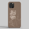 غطاء جوال رومانسي - stay