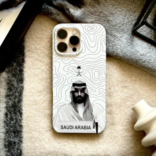 غطاء جوال فاخر محمد بن سلمان